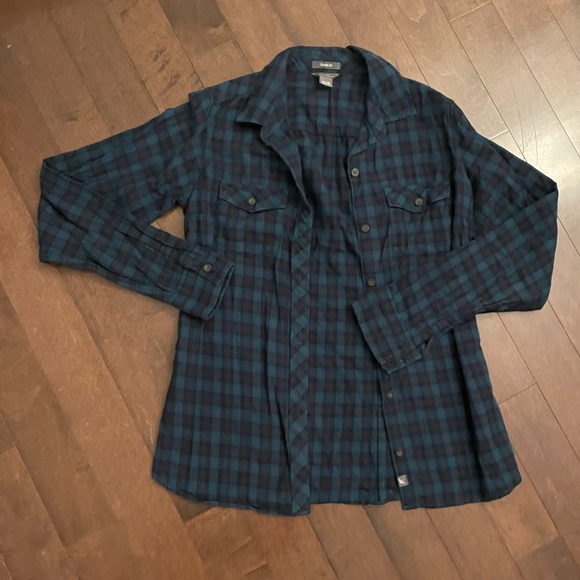 Eddie Bauer Tops - Eddie Bauer Plaid Shirt